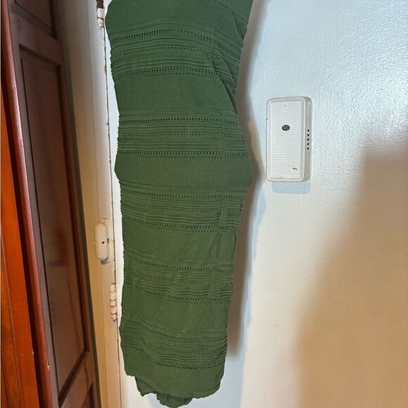 Torn by Ronny Kobo dress suit skirt maxi bodycon bottom knit embroidered design - Picture 7 of 7